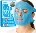 Perfekt Remedy Face Ice Pack, Reusable Hot & Cold Ice Face Mask, Gel Compress för att hjälpa till med Puffy Eyes och hjälpa till i Villkor för Swelling, Facial Spa Cooling Mask för kvinnor och män (Blue)
