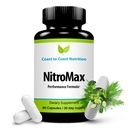 NitroMax Performance Formel - L-Arginine Nitric Oxide Supplement Plus Citrulline, AKG, Beta Alanine - Bygg Muscle, Vascularity, Energy, Circulation - Workout Harder - 60 L-Arginine Capsules