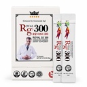 RG3 300- Ginsenosides Rg3 Enhanced (Rg3: 50mg/Sachet) Korean Red Panax Ginseng Powder-Made i Korea, 10 Sachets, Rare Ginsenoside