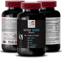 A-AKG - NITRIC OXIDE BOOSTER - kväveoxidtillskott för män, motion energi, pumpkraft, fitness formel, uthållighet formel, prestanda fokus, energiblandning, kraft öka 1 flaska 60 tabletter