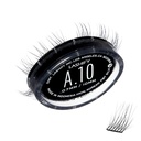 Lashify Amplify 10mm Gossamer DIY Eyelash Extensions Refill, Black, Easy False Eyelashes för en naturlig look