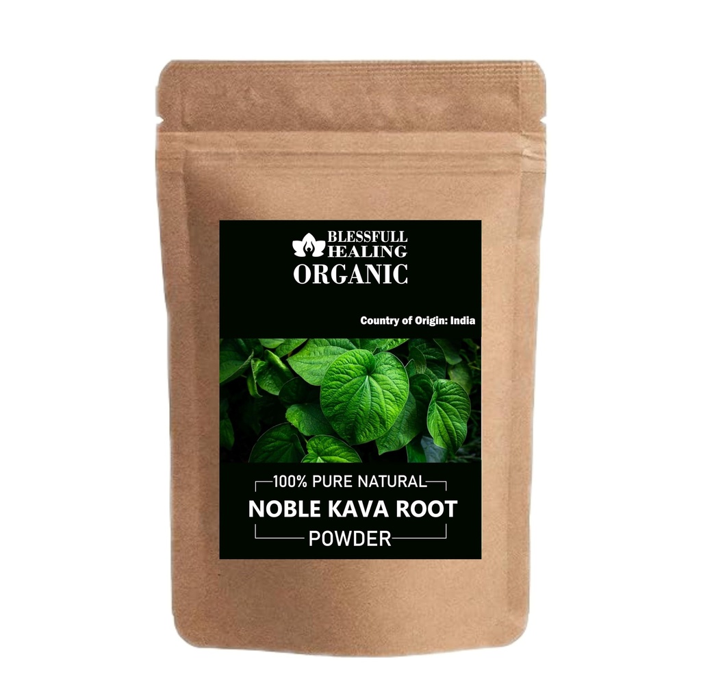Organic Noble Kava Root Powder 100% ren naturlig 200 Gram / 7,05 oz