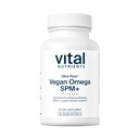 Vital Nutrients Ultra Pure® Vegan Omega SPM+ | Vegan Specialized Pro-Resolving Mediators (SPM) Omega-3 Supplement | Mindre gemensamma obehag Relief * | Gluten, Dairy, Soy Free, Non-GMO | 90 Mini Softgels