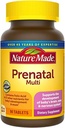 Nature Made Prenatal Multi, 90 Tablets, Folic Acid + 17 Prenatal Vitamins & Minerals to Support Baby Development and Mom, Vitamin D3, Calcium, Iron, Iodine, Vitamin C, and More (Pack of 3)