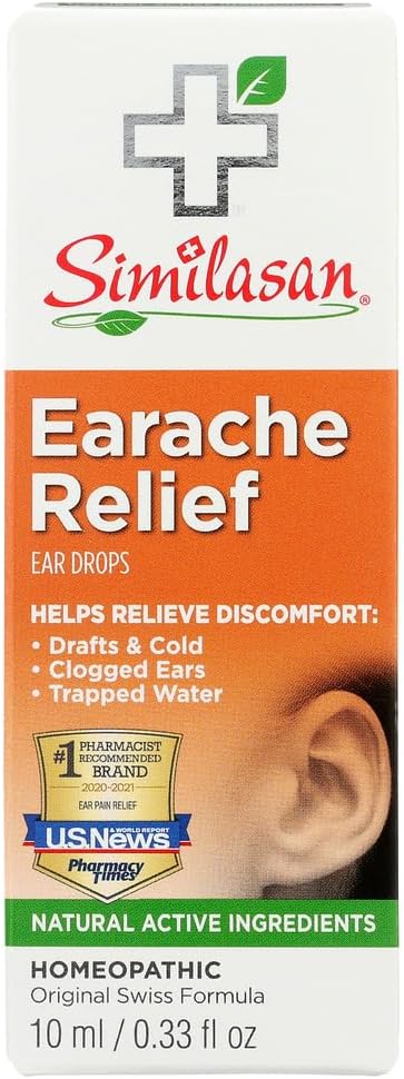 Similasan Earache Relief Drops 0,33 OZ - Köp Packs och SAVE (Pack of 4)