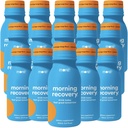 Mer Labs Morning Recovery Orange Mango Flavor Electrolyte & Milk Thistle Drink 15 Pack | Hydrate medan du dricker | Högt lösligt flytande DHM