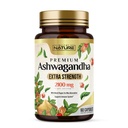 Byggd av Nature Ashwagandha 2100mg Extra Stress Relief & Mood Support med Black Pepper Extract för Max Absorption - Non-GMO, Vegan, Gluten-Free - 60 kapslar