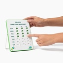 Medicinering Tracker & Pill Reminder | Visuell påminnelse Alarm | 7 dagar, 3 gånger om dagen Medicinering påminnelse | Ta och glida | Inget mer andra gissning eller dubbeldosering | Perfekt för äldre