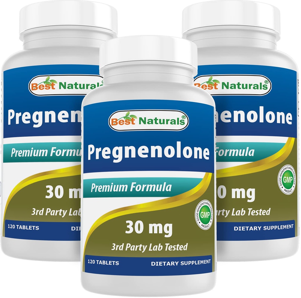 Bästa naturliga pregnenolon 30 mg 120 tabletter (120 greve 3)