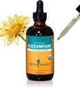 Herb Pharm Certified Organic Elecampane Liquid Extract för andningssystemet Support - 4 Ounce