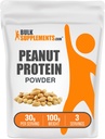 BulkSupplements.com Peanut Protein Powder - Peanut Protein Flour, Gluten Free, 30g per Serving, 100g (3.5 oz) (Pack of 1)