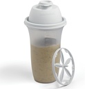 SIGNORA WARE Shaker Bottles | 17-Ounce Plastic Protein Shake Bottle för Meal Replacement Shakes & Smoothies, Beverages, Mixing Salad Dressing & Sauces, Margarita, & More