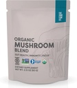 Funktionisten Organic Mushroom Blend | Organic Mushroom Supplement Powder | 10 Mushroom Mix | Kraftfull Gut, Energy Mushroom Complex | Premium Mushroom Drink Powder - Vegan, Kosher, 2.12 Oz