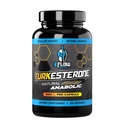 eFlow Nutrition Turkesterone Supplement for Men [Highest Purity] + Cyclodextrin for High Absorption - Öka Stamina, Lean Muscle Growth & Recovery, Boosts Drive - 3rd Party Tested (60 kapslar)