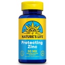 NATURE'S LIFE Protecting Zinc 50mg med 2,5mg Copper - Chelated Zink Supplement för immunstöd, benhälsa, muskelfunktion och hjärthälsa, 60-dagars garanti, 100 portioner, 100 tabletter
