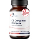 Design för Hälsa C3 Curcumin Complex - Mycket Biotillgänglig Curcuminoid Turmeric Supplement, 400mg med 3 Bioaktiva Curcuminoids - Non-GMO, Gluten-Free + Vegetarian (60 kapslar)