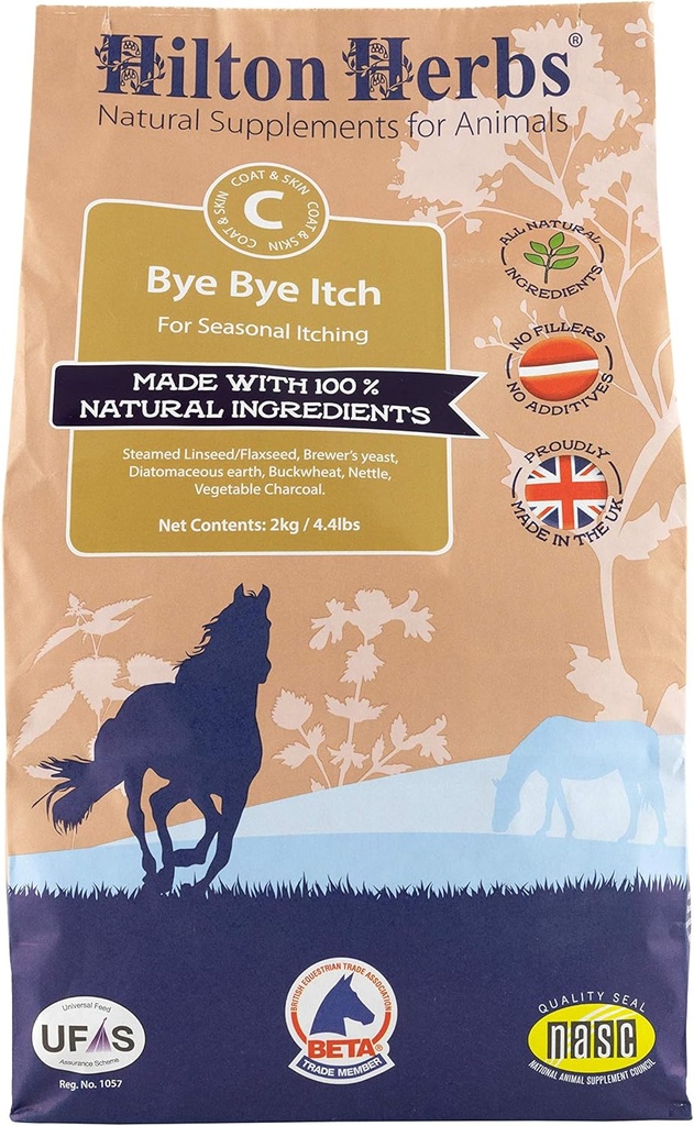 Hilton Herbs 70404 Bye Itch Equine Supplement 1 Piece 4.4lb