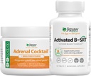 Jigsaw Health Bundle | Adrenal Cocktail, 60 portioner (Jar) och aktiverad B w / SRT, 120 tabletter