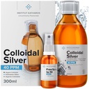 Colloidal Silver Liquid 10 fl oz & Spray för att fylla ● Bioaktivt Hydrosol Silver Vatten ● Naturligt immunstöd Nano Sol Supplement Solution ● Ionic Minerals 40 PPM ● Organic Structured Plata Coloidal