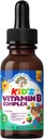 Autistisk UpBeat: Kids Vitamin B Complex | Kid-Friendly Drops | Unlfavored | B1, B2, B3, B6, B7, B9 & Methyl B12 | Brain Function, Focus, Metabolism | Barn B Komplex Liquid Drops Supplement