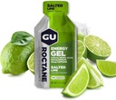 Gu Energy Roctane Ultra Endurance Energy Gel, On-The-Go Sports Nutrition för körning, cykling, vandring eller skidåkning, Salted Lime, 24-räkning