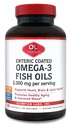 Olympian Labs Enteric Coated Omega 3 Fish Oils, 2000 mg per portion/60 portioner, 120 Softgels