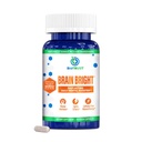 BioTrust Brain Bright - Daglig Nootropic Boost för fokus, koncentration, Mental Clarity - Koffeinfri Nootropics Brain Support Supplement - Thai Ginger, Ginkgo, Folate, L-Theanine - 30 portioner