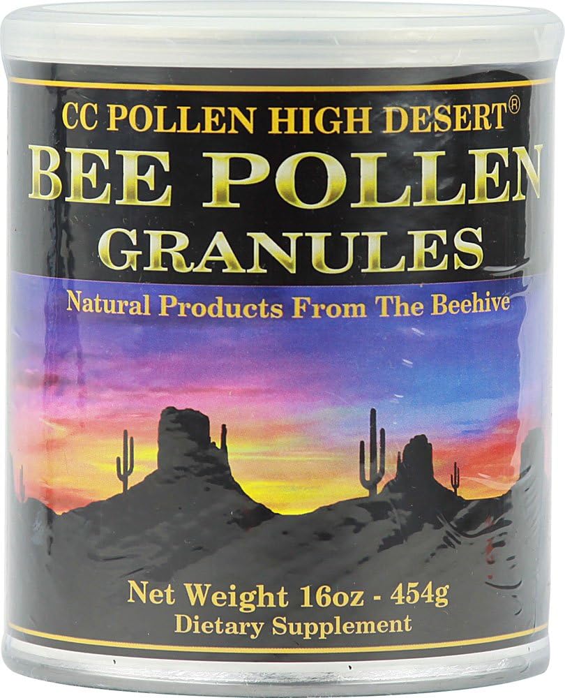 C Pollen Bee Pollen Granules packade i en tenn - 1 lbs