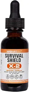 Infowars / Infowar's Life - Survival Shield X-2 Nascent Iodine (1 oz) / Made in USA / Same Day Ship