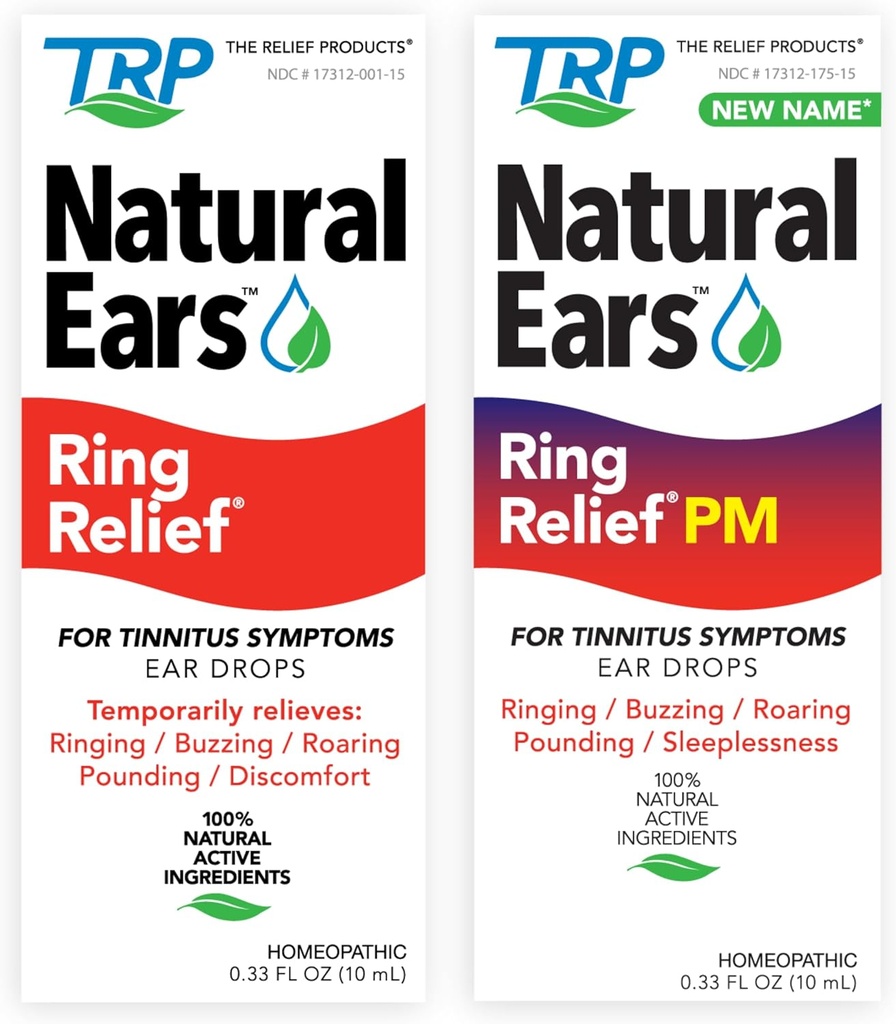 Relief Products Ring Relief Ear Drops för dag och nattlindring