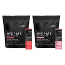 Sportforskning Hydrate Electrolytes Dynamic Duo - Sugar-Free & Naturligt smaksatt med vitaminer, mineraler och kokosvatten - 32 Hydrationspaket av Cherry Pomegranate & Raspberry Lemonade