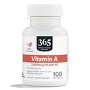 365 av Whole Foods Market, vitamin A 10.000 IE, 100 CT