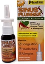 Sinus Plumber Pepper Nasal Spray, Allergy och Sinus Relief, Överbelastning, Huvudvärk, 1 fl oz