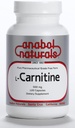 Anabol Naturals L-Carnitine 120 kapslar - 500mg Pure L-Carnitine Per Capsule, 120 portioner