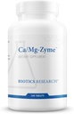 Biotics Research Ca-Mg-Zyme Calcium Magnesium Formula, mycket absorberbar, benstöd, muskelfunktion, nervsystemhälsa 240T