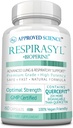 Godkänd Science® Respirasyl - Lung and Respiratory Support - med Quercefit, vitamin A, C, D, BioPerine - 60 kapslar - Tillverkad i USA