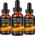 Manna flux droppar, Mannaflux Support Supplement Liquid Drops - Maximal styrka, Manna Flux Health & Wellness Drops, Mannaflux All Natural Formel, Manna Flux Liquid Drops Reviews (3 Pack)