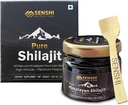Shilajit - All Natural Maximum Potency Himalayan Mountain Resin från High Altitude - 100% Pure Shilajit med Fulvic Acid & 85 + Trace Minerals Complex - 1 uns / 30 g med Free Spoon ingår