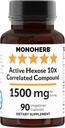 MONOHERB Active Hexose 10x korrelerad förening, 1500 mg - 30 portioner - 90 kapslar 500 mg per kapsel