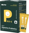 Åh! Pet® 5-i-1 Digestive Probiotics - 7B CFU Powder för hundar och katter med prebiotika och enzymer (Chicken, 30 Packets)