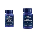 Life Extension Melatonin IR / XR & Optimized Ashwagandha - Sömn, stressavlastning, fokus, minne - 60 kapslar