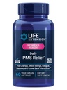 Life Extension Daily PMS Relief, Menstrual Comfort Supplement, PMS-Related Cramps, Lägre Back obehag, Mood, Ginger, Magnesium, B6, Gluten-Free, Non-GMO, 60 kapslar