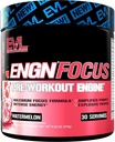 Evlution Nutrition ENGN Focus - Intense Pre-Workout med kreatin - Maximum Focus Formel - Pre-Workout Powder för bestående energi - med Beta-Alanine & Caffeine - 30 portioner - Vattenmelon
