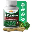 SulforaMAX - Sulforaphane Broccoli Immunity Supplement - [Formerly Regen-X] - Immune Support, Heart, Liver, Brain Health Supplements - Vegan, Non-GMO, 10 000 MCG Sulforaphane (30 vegetariska kapslar)