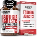 Fadogia Agrestis 1500mg [Highest Purity] + BioPerine® för hög absorptionstillskott med Tongkat Ali - Öka Stamina, Lean Muscle Growth & Recovery, Boosts Drive 3rd Party Tested 120 Capsules