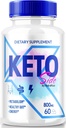 Keto Side Capsules, Premium Supplement för att stödja Active Lifestyle, All- Natural Keto Support för att uppnå Fit and Healthy Body, KetoSide Detox Pills Reviews (60 kapslar)