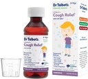 Dr. Talbots hosta lindring flytande medicin med naturligt inspirerade ingredienser för barn inkluderar dosering Cup, Natural Elderberry Juice smak, 4 Fl Oz