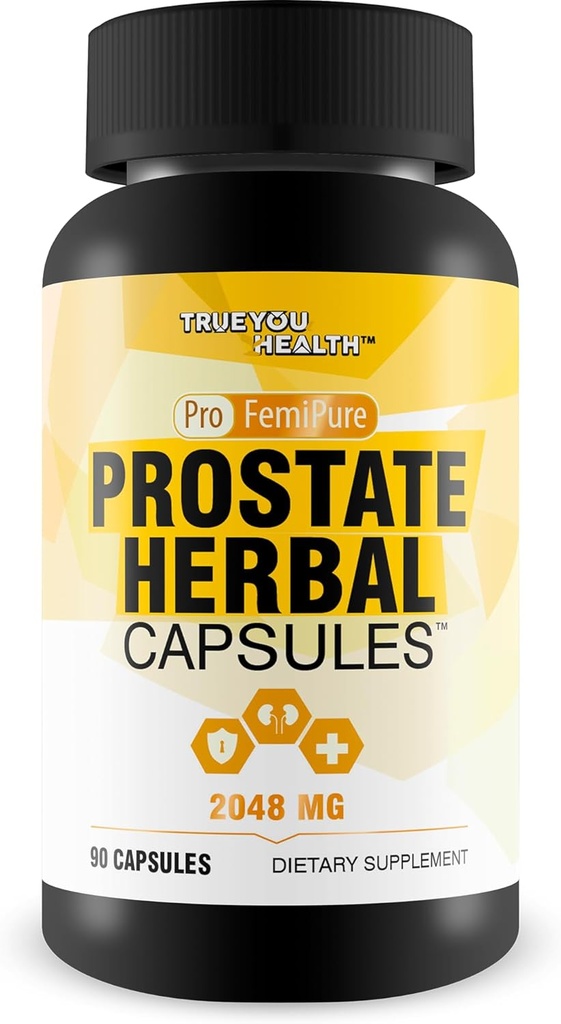 Pro Femipure Prostate Herbal Capsules - Vår bästa Prostate Support Supplement för Mäns hälsa - Prostate Supplement för Prostate Health - Våra bästa Prostate Supplements för Män - Prostate Support