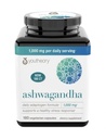 Youtheory Ashwagandha 1000mg med KSM-66 - Hjälper till att stödja ett hälsosamt stressrespons,180 kapslar (Pack av 1)