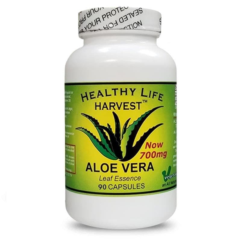 ICAloe Capsules - IC Supplements, Non-GMO, Interstitial Cystitis för 30 år- Vegetarian - Varje flaska har 90-700 mg caps